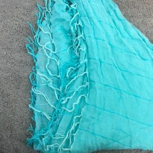 Turquoise scarf from Aeropostale